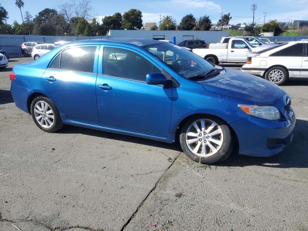 2009 Toyota Corolla VIN 1NXBU40E39Z073557 Copart auction photo, front end damage thumbnail 4