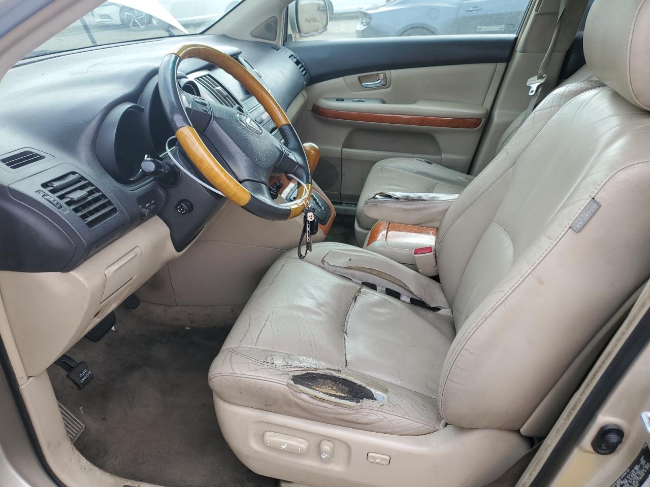 2007 Lexus RX VIN JTJGW31U872002929 Copart auction photo, vandalism / front end damage thumbnail 7