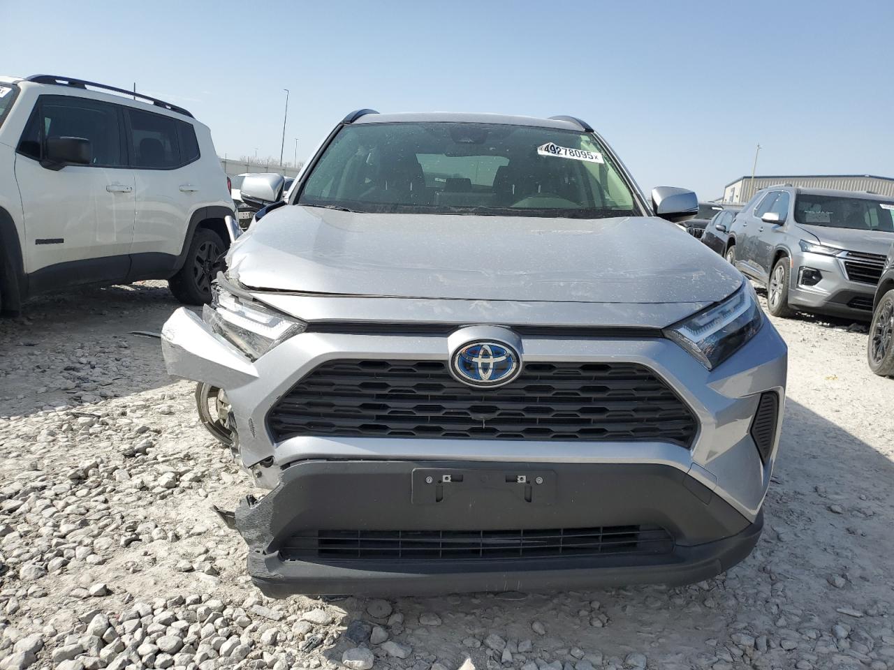 2023 Toyota RAV 4 VIN JTMMWRFV6PD207342 Copart auction photo, side / front end damage thumbnail 5