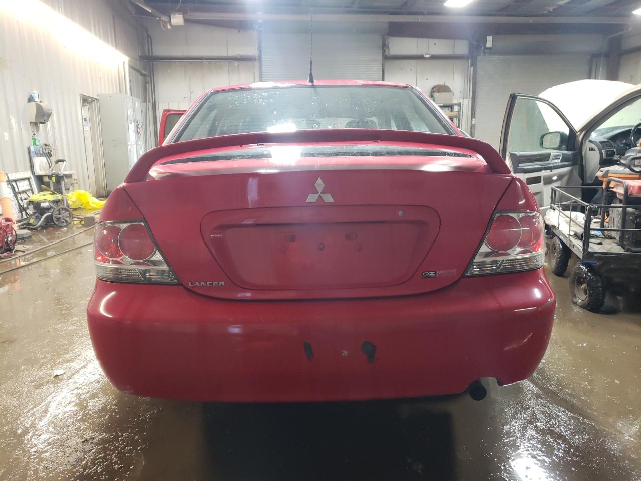 2005 Mitsubishi Lancer VIN JA3AJ86E45U026201 Copart auction photo, front end / minor dent/scratches damage thumbnail 6