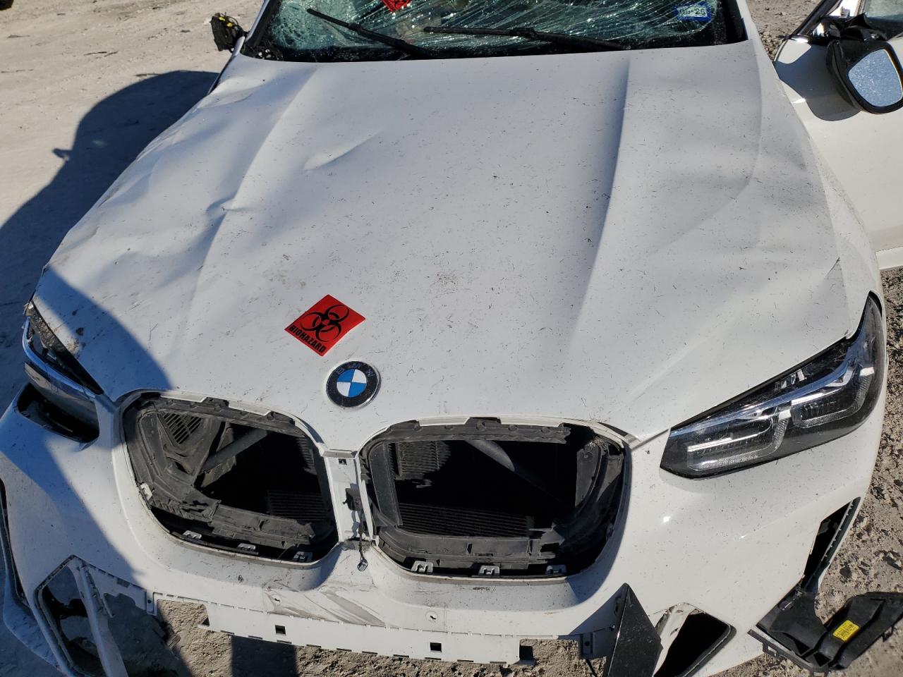 2023 BMW X3 M VIN 5UX83DP07P9S24541 Copart auction photo, all over damage thumbnail 13
