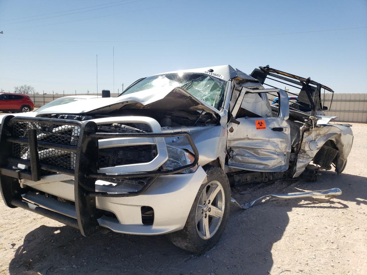 2017 RAM 1500 VIN 3C6RR7KT9HG574897 Copart auction photo, all over / biohazard/chemical damage thumbnail 9