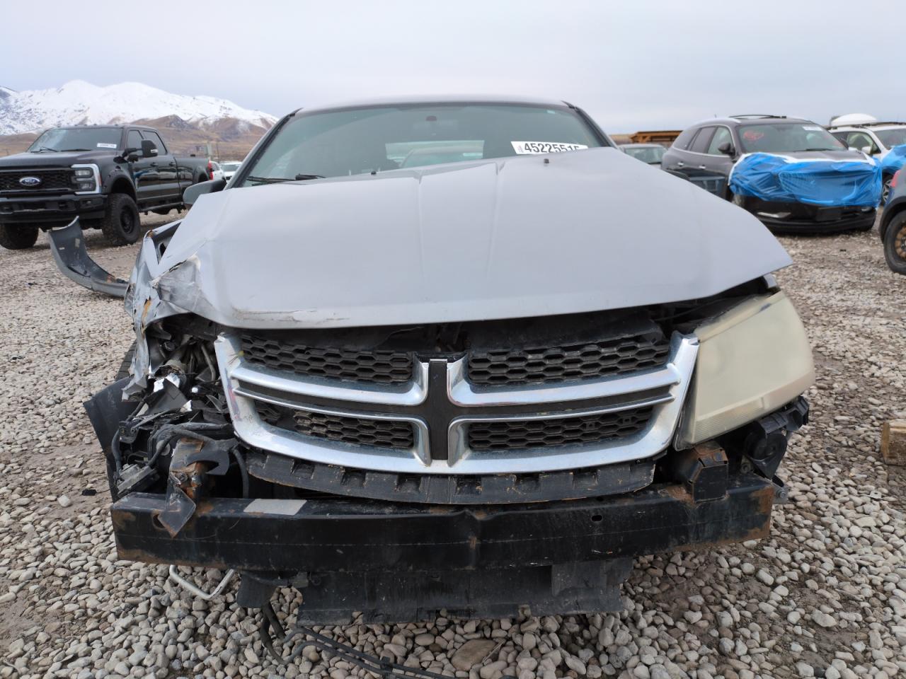 2014 Dodge Avenger VIN 1C3CDZAB7EN216545 Copart auction photo, front end damage thumbnail 5