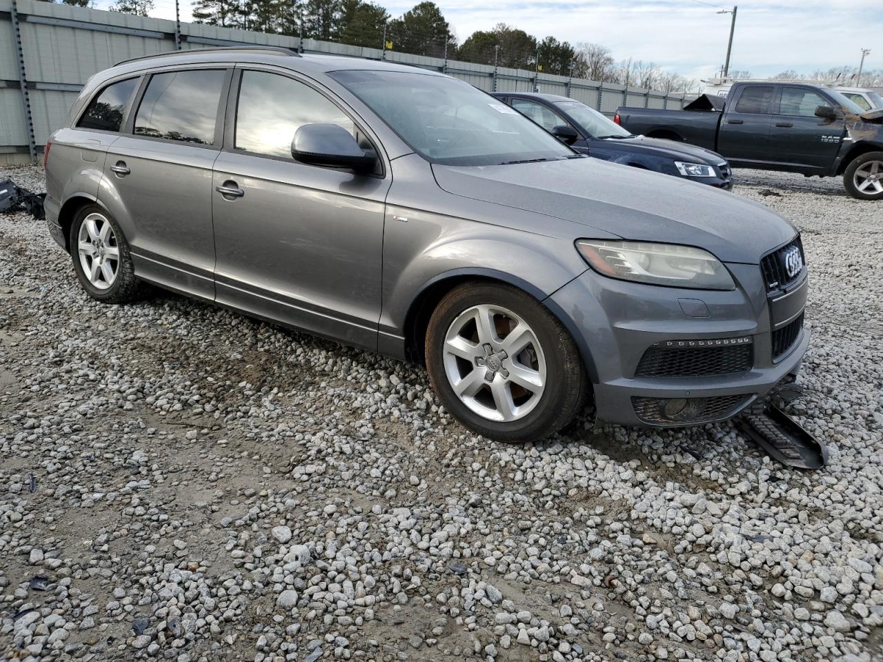 2013 Audi Q7 VIN WA1WMAFE1DD011556 Copart auction photo, mechanical damage thumbnail 4