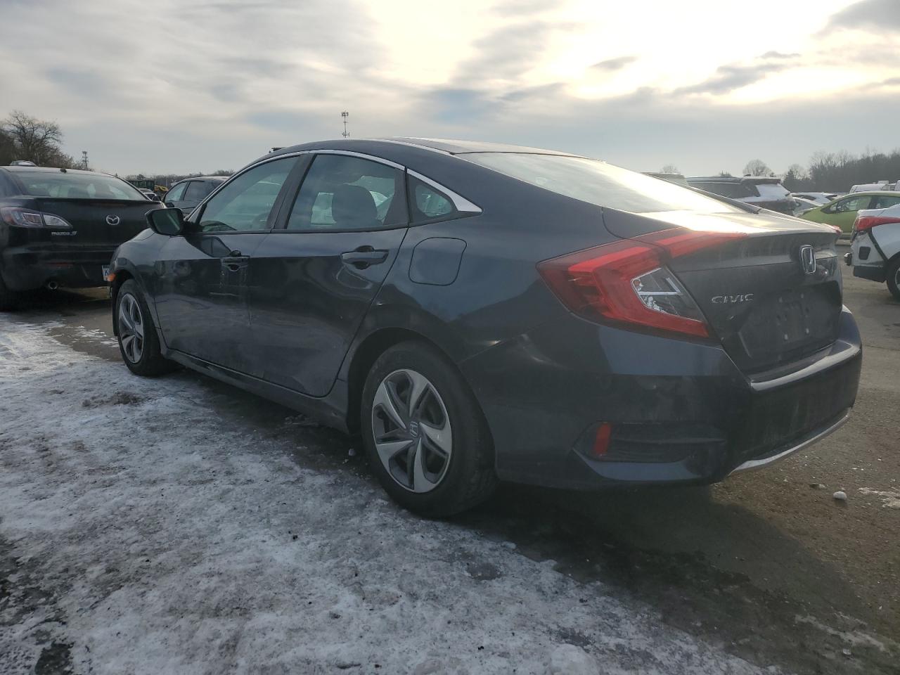2019 Honda Civic VIN 2HGFC2F6XKH563744 Copart auction photo, front end damage thumbnail 2