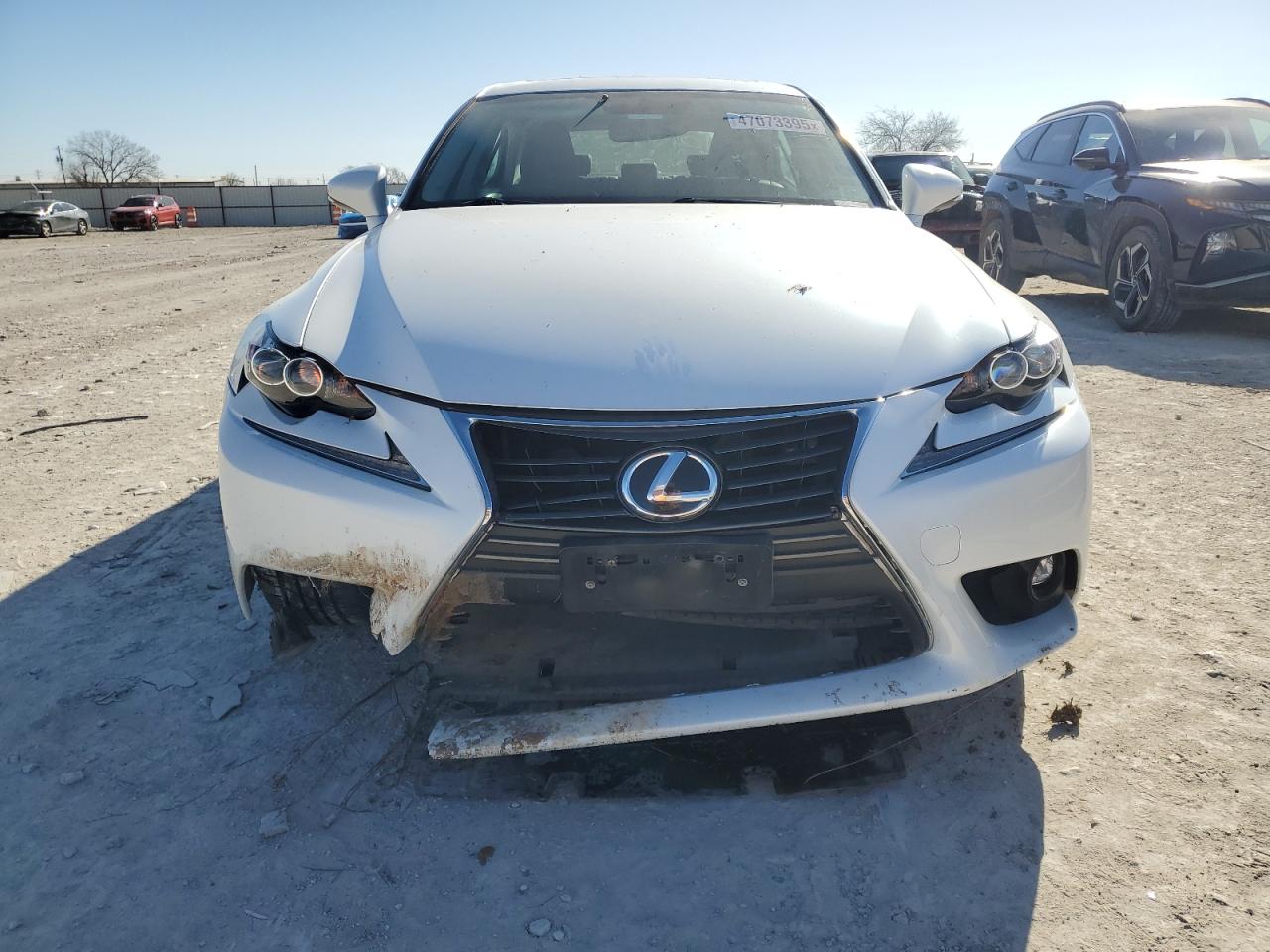 2016 Lexus IS VIN JTHBA1D28G5025652 Copart auction photo, front end / rear end damage thumbnail 5