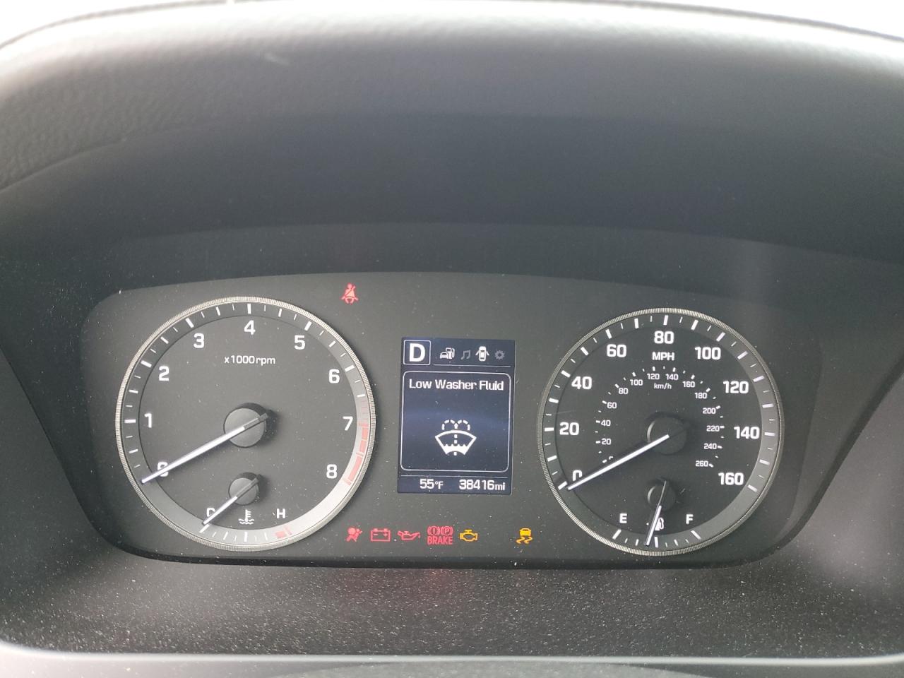 2017 Hyundai Sonata VIN 5NPE34AF2HH538494 Copart auction photo, front end / minor dent/scratches damage thumbnail 9