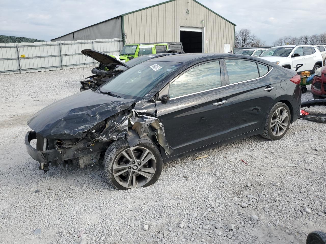 2017 Hyundai Elantra VIN 5NPD84LF0HH027957