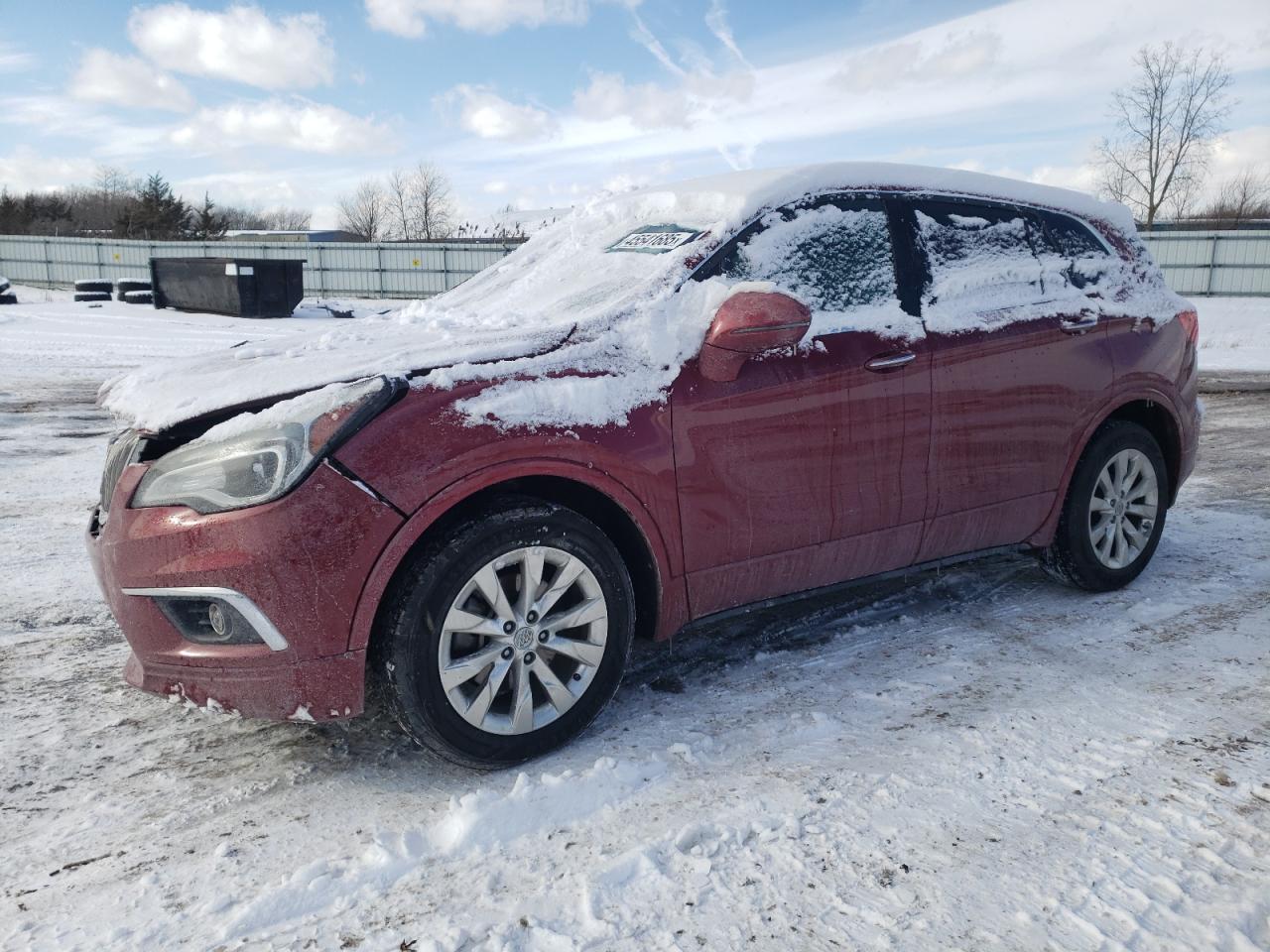 2017 Buick Envision VIN LRBFXBSA0HD009100