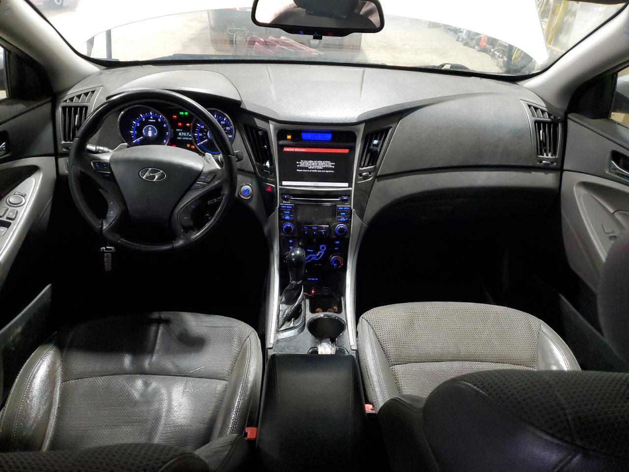 2012 Hyundai Sonata VIN 5NPEC4AC1CH388280 Copart auction photo, front end / side damage thumbnail 8
