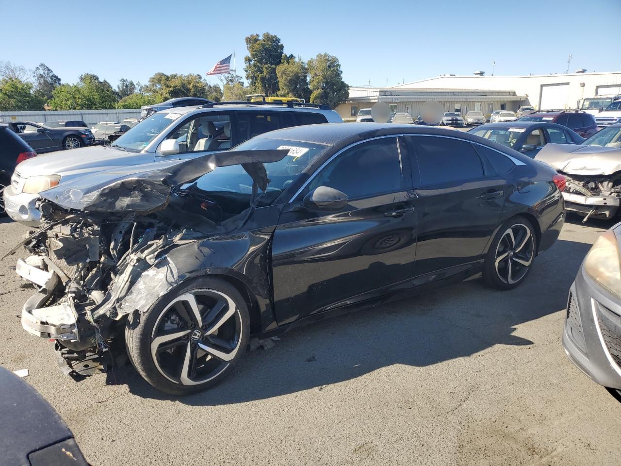 2018 Honda Accord VIN 1HGCV1F30JA003628