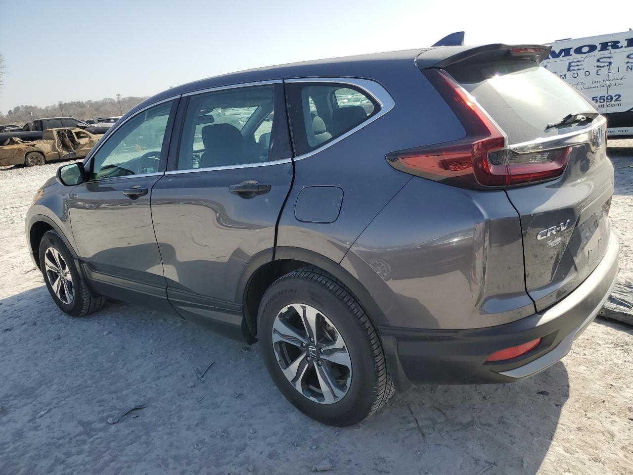 2020 Honda CR-V VIN 2HKRW2H24LH639075 Copart auction photo, hail damage thumbnail 2