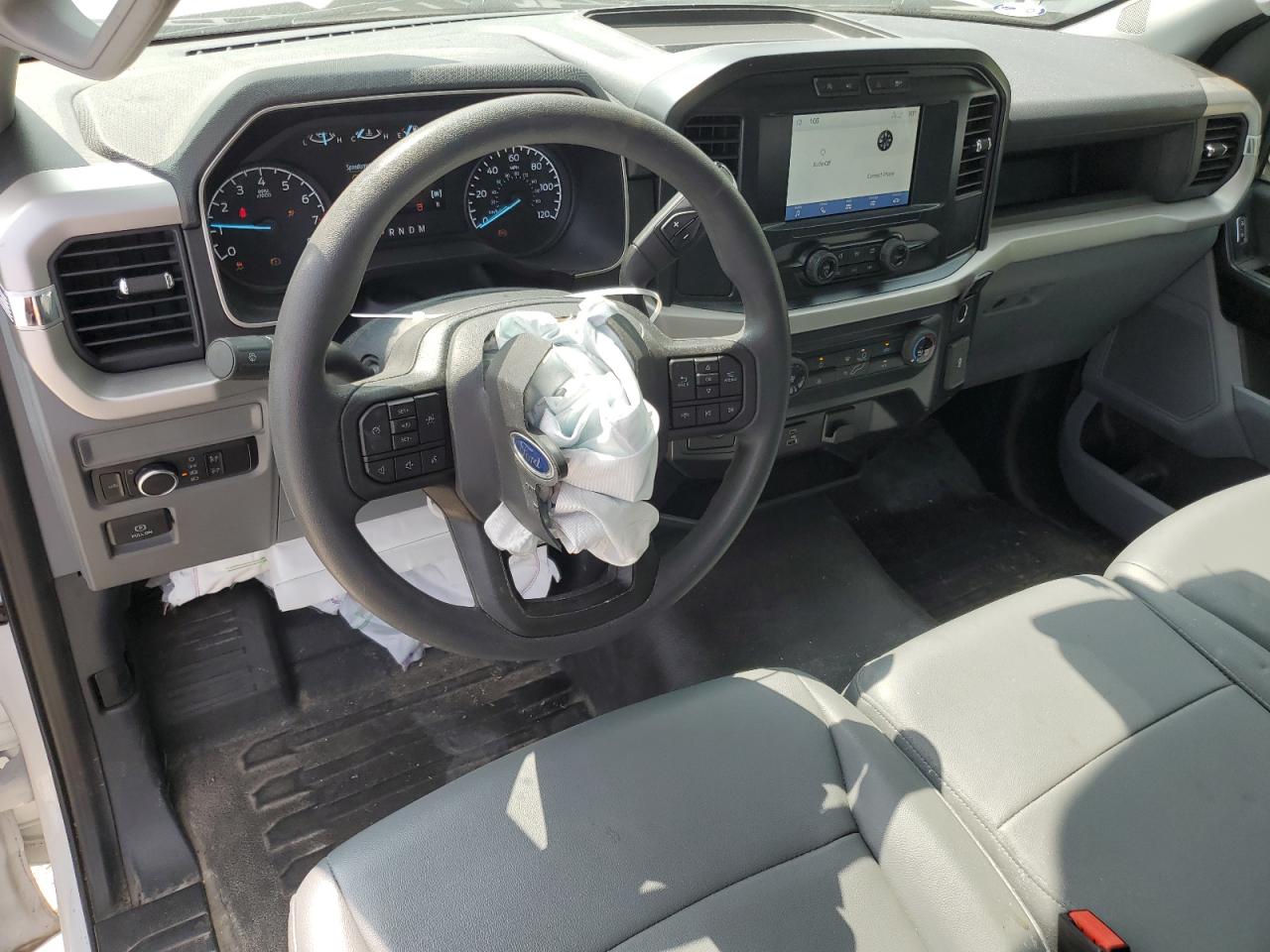 2022 Ford F-150 VIN 1FTMF1CBXNKE17706 Copart auction photo, front end / minor dent/scratches damage thumbnail 8