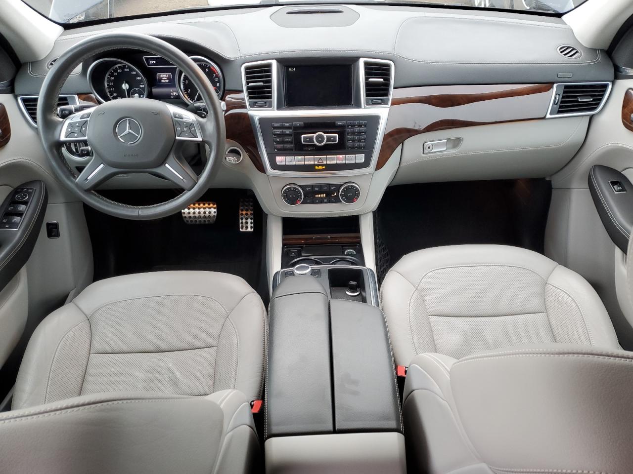 2015 Mercedes-Benz M-klasse VIN 4JGDA5GB3FA514815 Copart auction photo, front end damage thumbnail 8