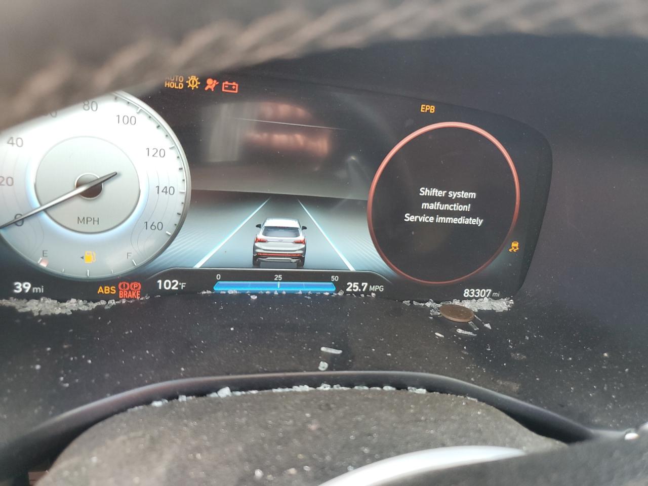 2022 Hyundai Santa Fe VIN 5NMS34AJ0NH405796 Copart auction photo, front end / rear end damage thumbnail 9