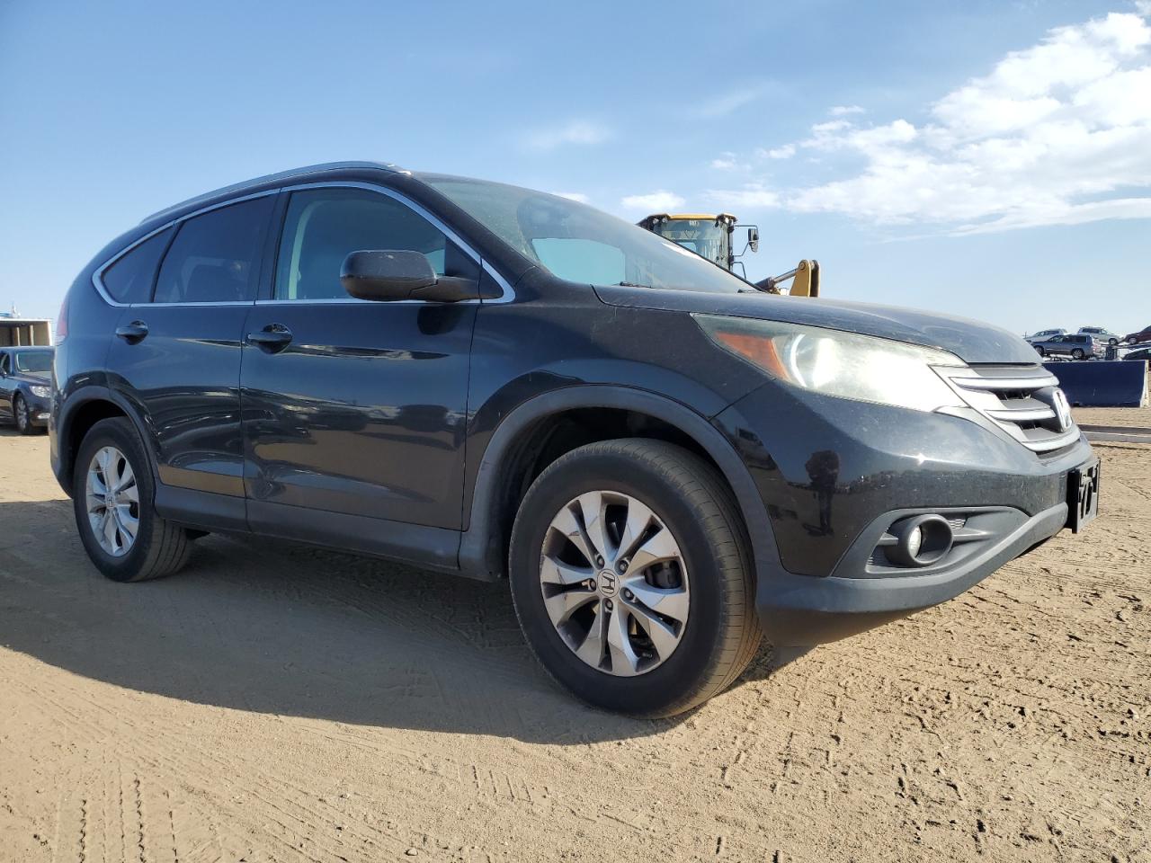 2013 Honda CR-V VIN 2HKRM4H76DH615388 Copart auction photo, hail damage thumbnail 4