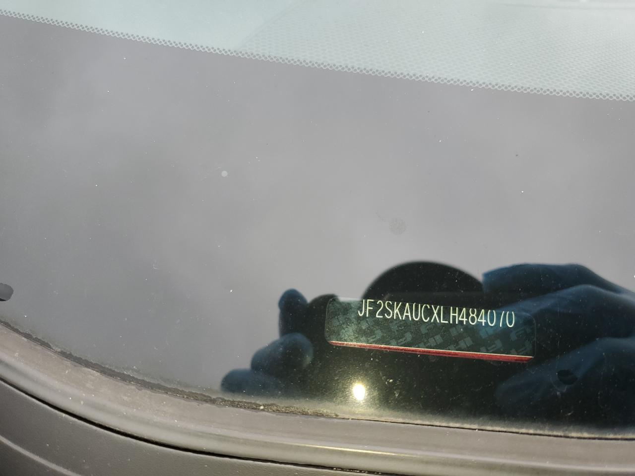 2020 Subaru Forester VIN JF2SKAUCXLH484070 Copart auction photo, side damage thumbnail 16