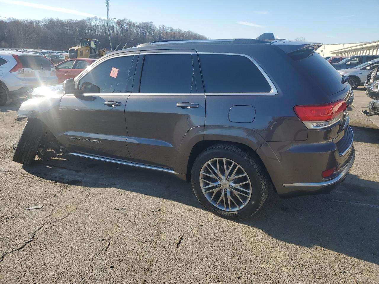 2017 Jeep Grand Cherokee VIN 1C4RJFJG0HC672153 Copart auction photo, front end / undercarriage damage thumbnail 2