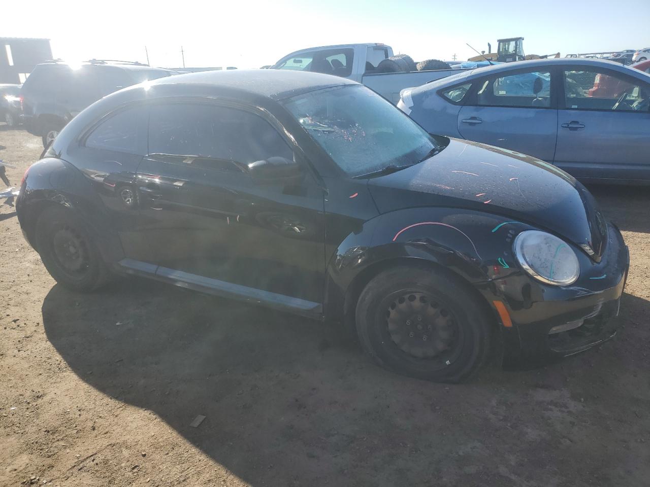 2012 Volkswagen Beetle VIN 3VWFP7AT2CM616322 Copart auction photo, minor dent/scratches damage thumbnail 4