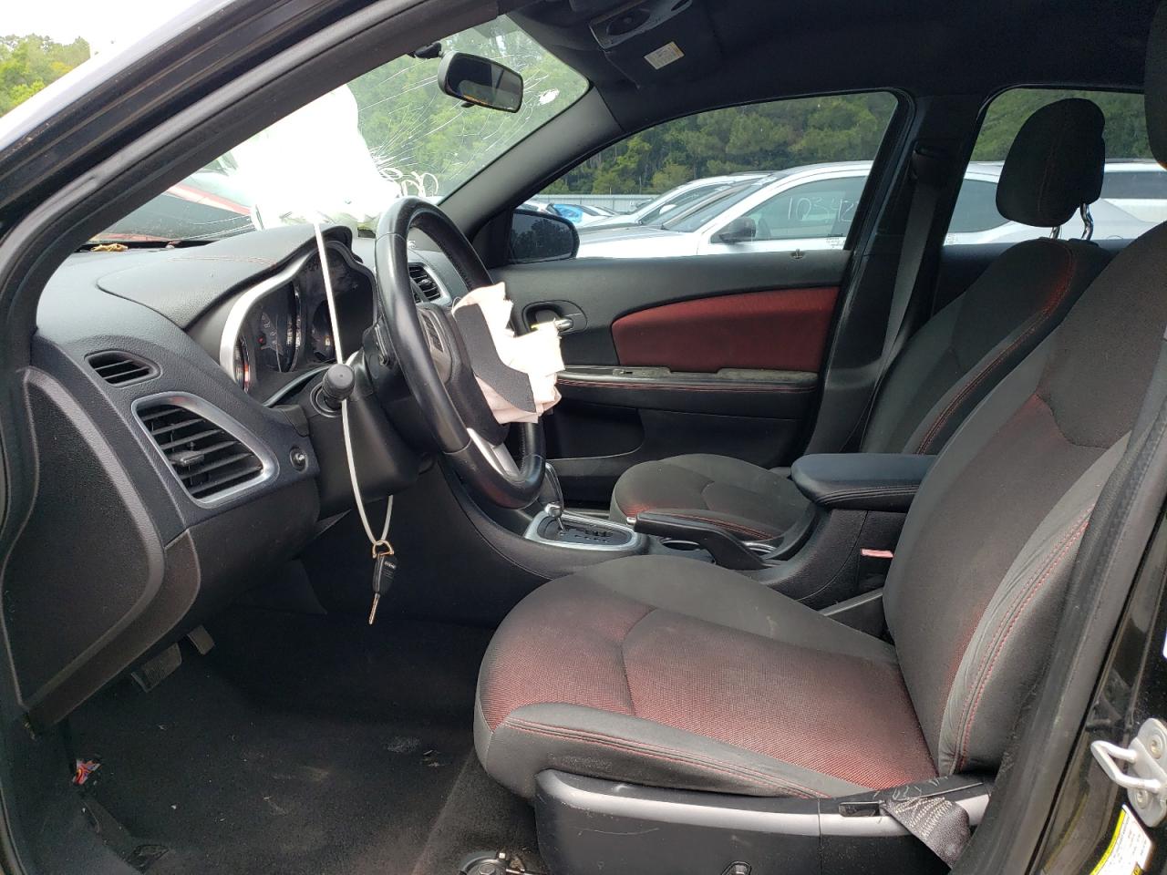 2011 Dodge Avenger VIN 1B3BD1FG7BN510702 Copart auction photo, front end / side damage thumbnail 7