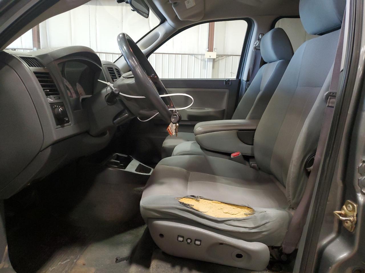 2005 Dodge Dakota VIN 1D7HW28K45S132019 Copart auction photo, rear end damage thumbnail 7