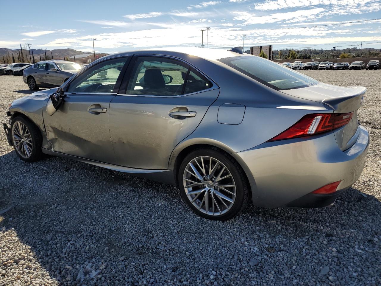 2016 Lexus IS VIN JTHBA1D21G5033060 Copart auction photo, front end / side damage thumbnail 2