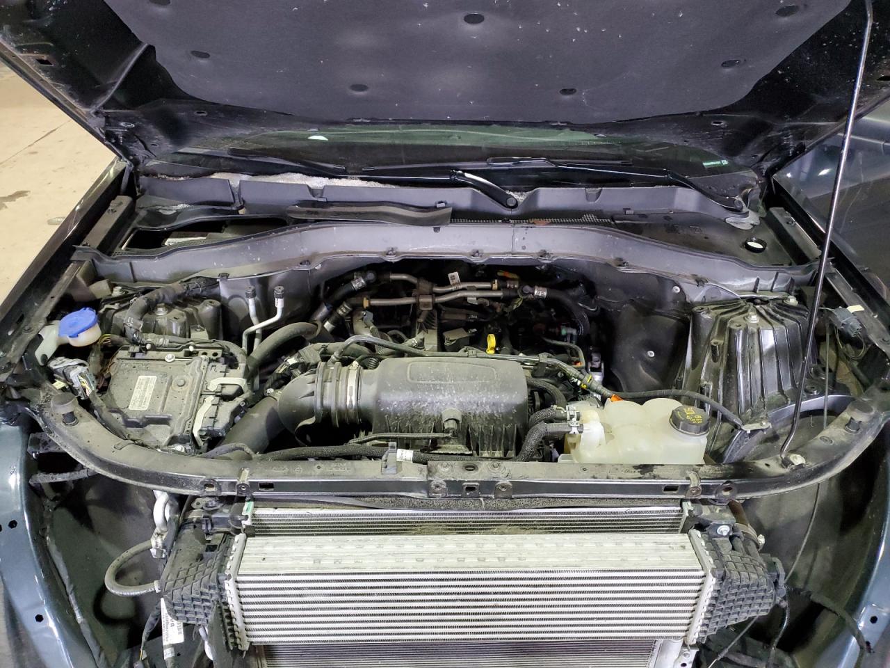 2022 Ford Explorer VIN 1FMSK8DH6NGA46587 Copart auction photo, all over damage thumbnail 12