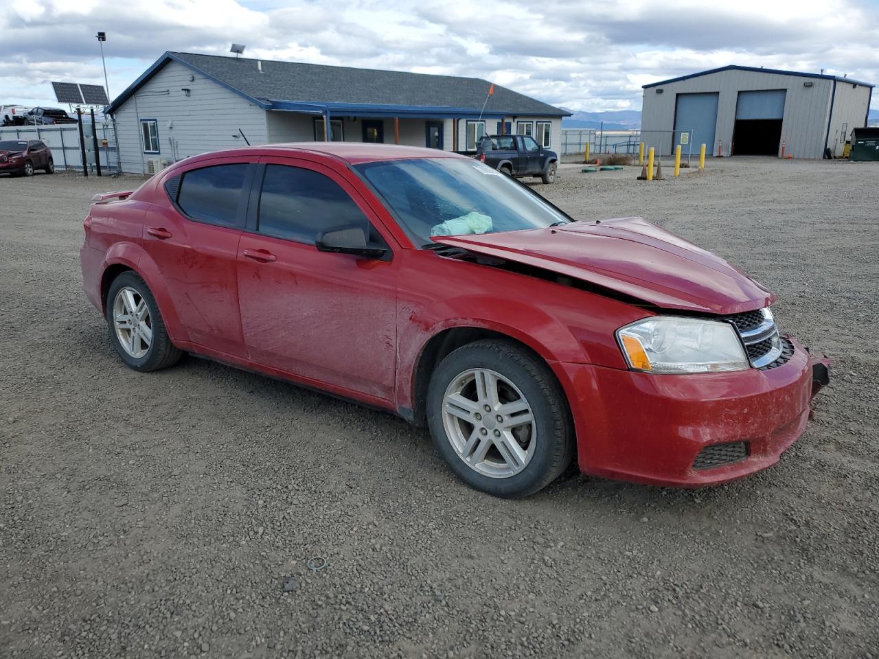 2013 Dodge Avenger VIN 1C3CDZAG3DN610926 Copart auction photo, front end / minor dent/scratches damage thumbnail 4