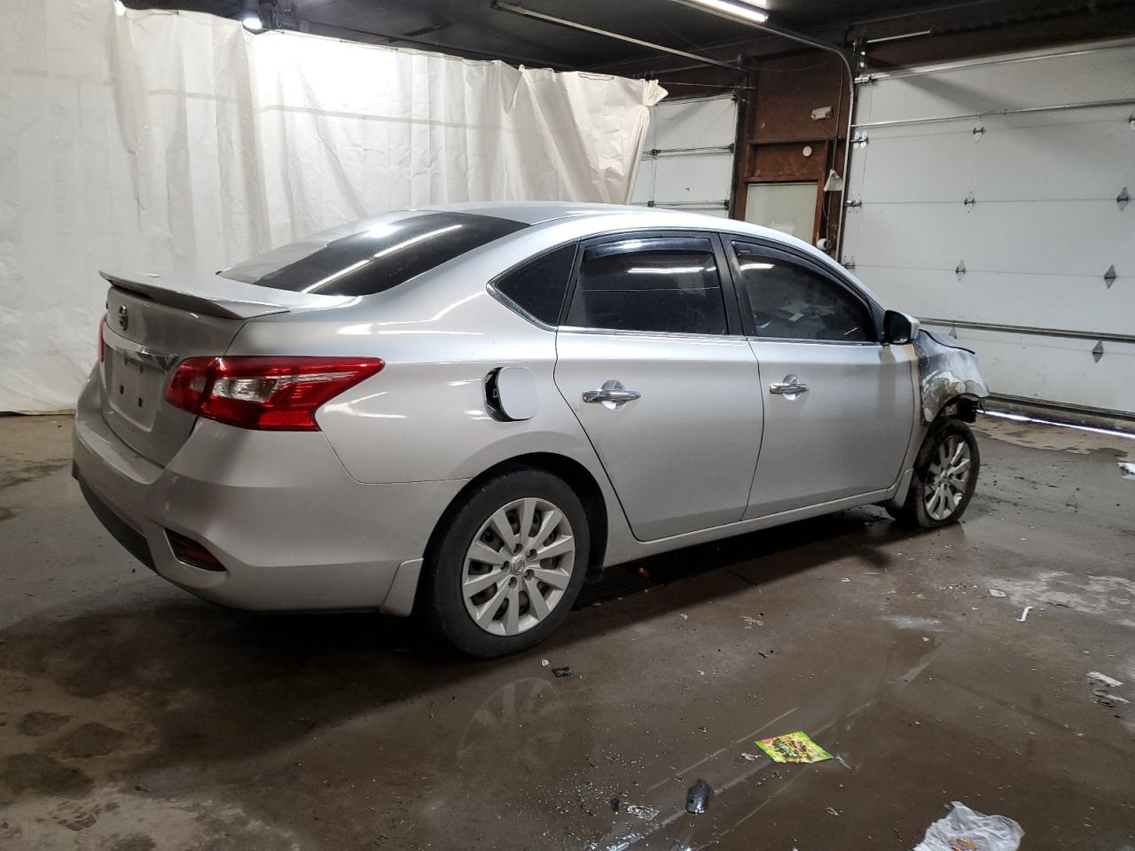 2016 Nissan Sentra VIN 3N1AB7AP3GY324615 Copart auction photo, burn - engine damage thumbnail 3