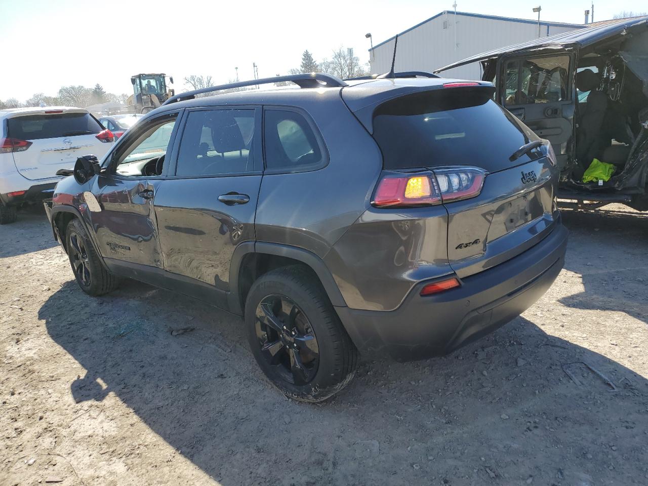 2020 Jeep Grand Cherokee VIN 1C4PJMLB6LD518188 Copart auction photo, front end / side damage thumbnail 3