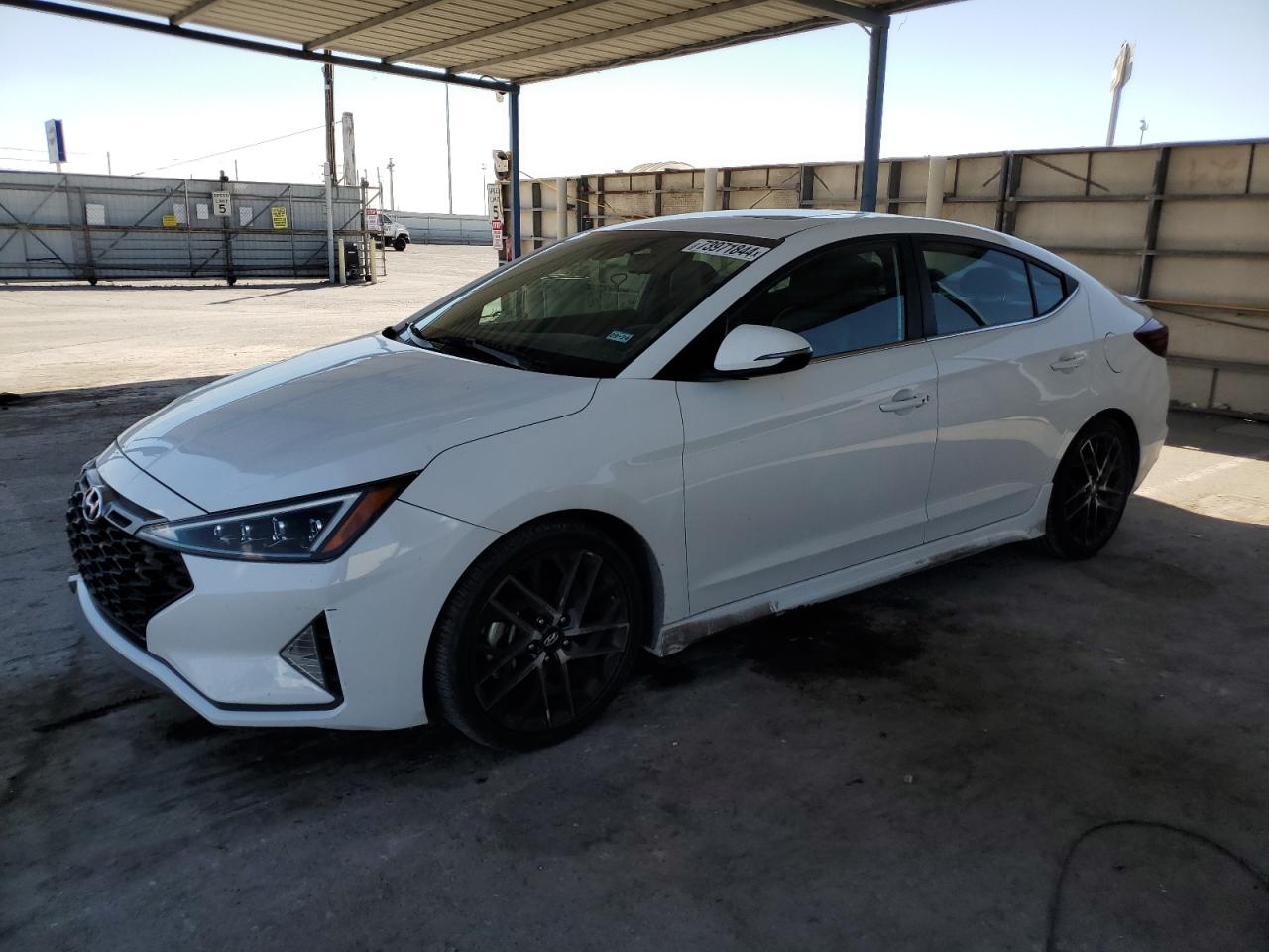 2020 Hyundai Elantra VIN KMHD04LB7LU995004