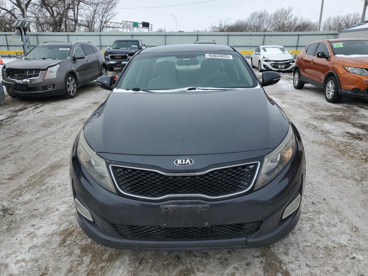2015 KIA Optima VIN 5XXGM4A76FG432993 Copart auction photo, rear end damage thumbnail 5
