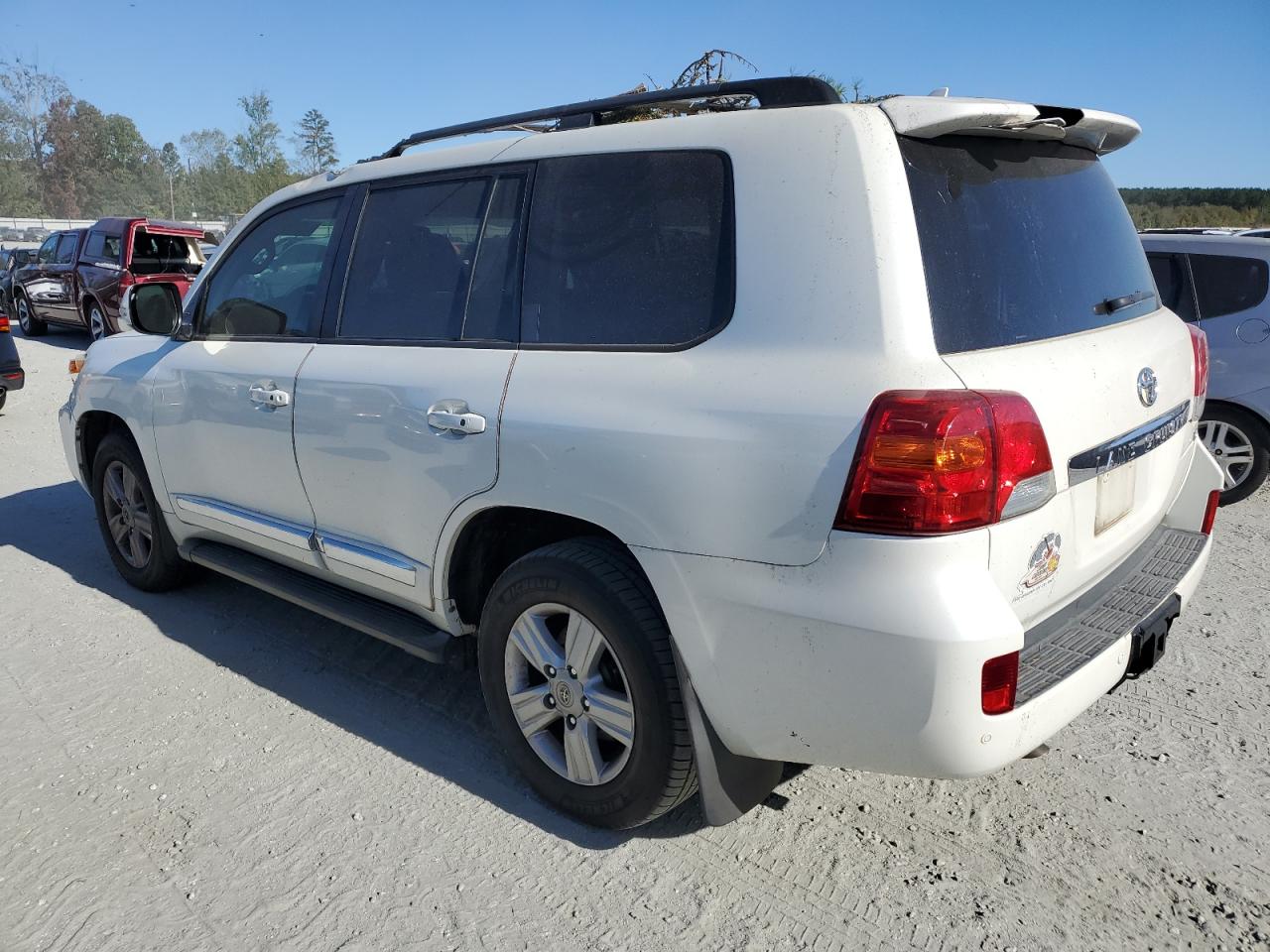 2013 Toyota Land Cruiser VIN JTMHY7AJ4D4019645 Copart auction photo, top/roof damage thumbnail 2