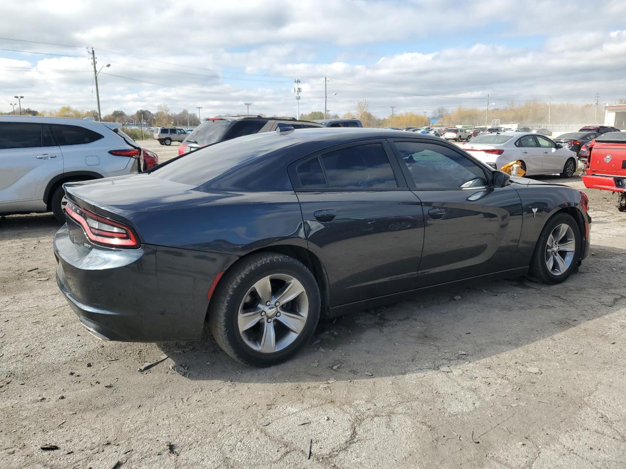 2016 Dodge Charger VIN 2C3CDXHG1GH355295 Copart auction photo, front end / minor dent/scratches damage thumbnail 3