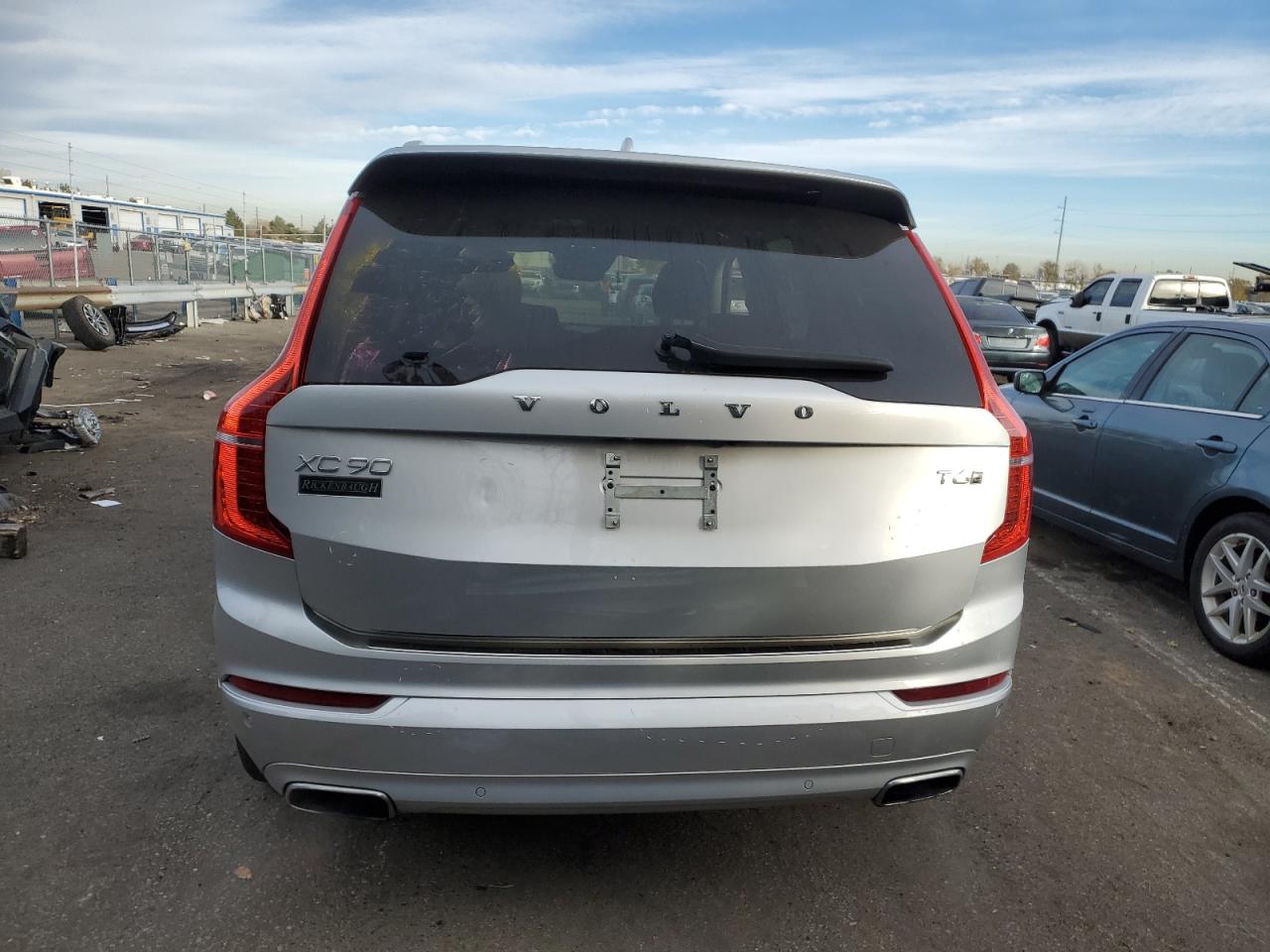 2021 Volvo XC90 VIN YV4A221K8M1702915 Copart auction photo, front end damage thumbnail 6