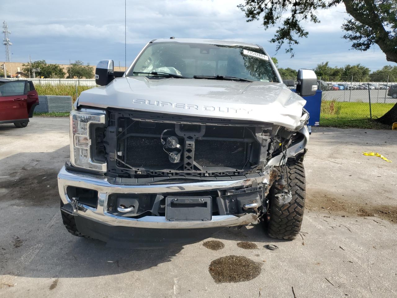 2018 Ford F250 VIN 1FT7W2BT9JEC87262 Copart auction photo, front end damage thumbnail 5
