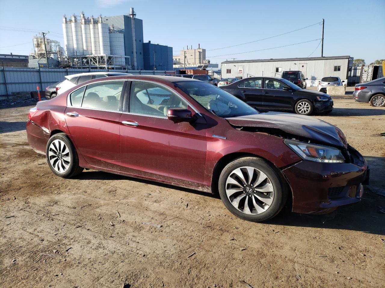 2015 Honda Accord VIN 1HGCR6F59FA007381 Copart auction photo, front end damage thumbnail 4
