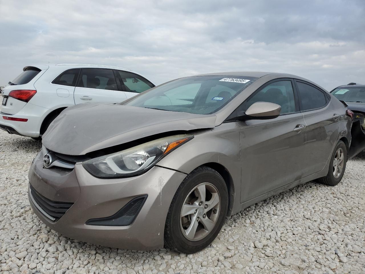 2014 Hyundai Elantra VIN 5NPDH4AE8EH470248