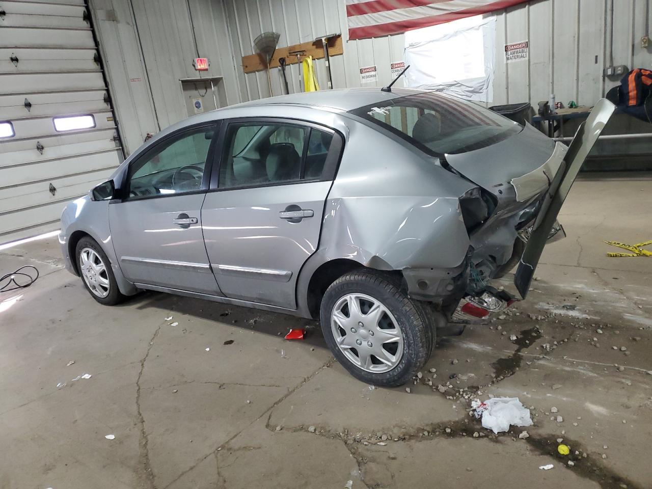 2012 Nissan Sentra VIN 3N1AB6AP9CL749287 Copart auction photo, rear end damage thumbnail 2