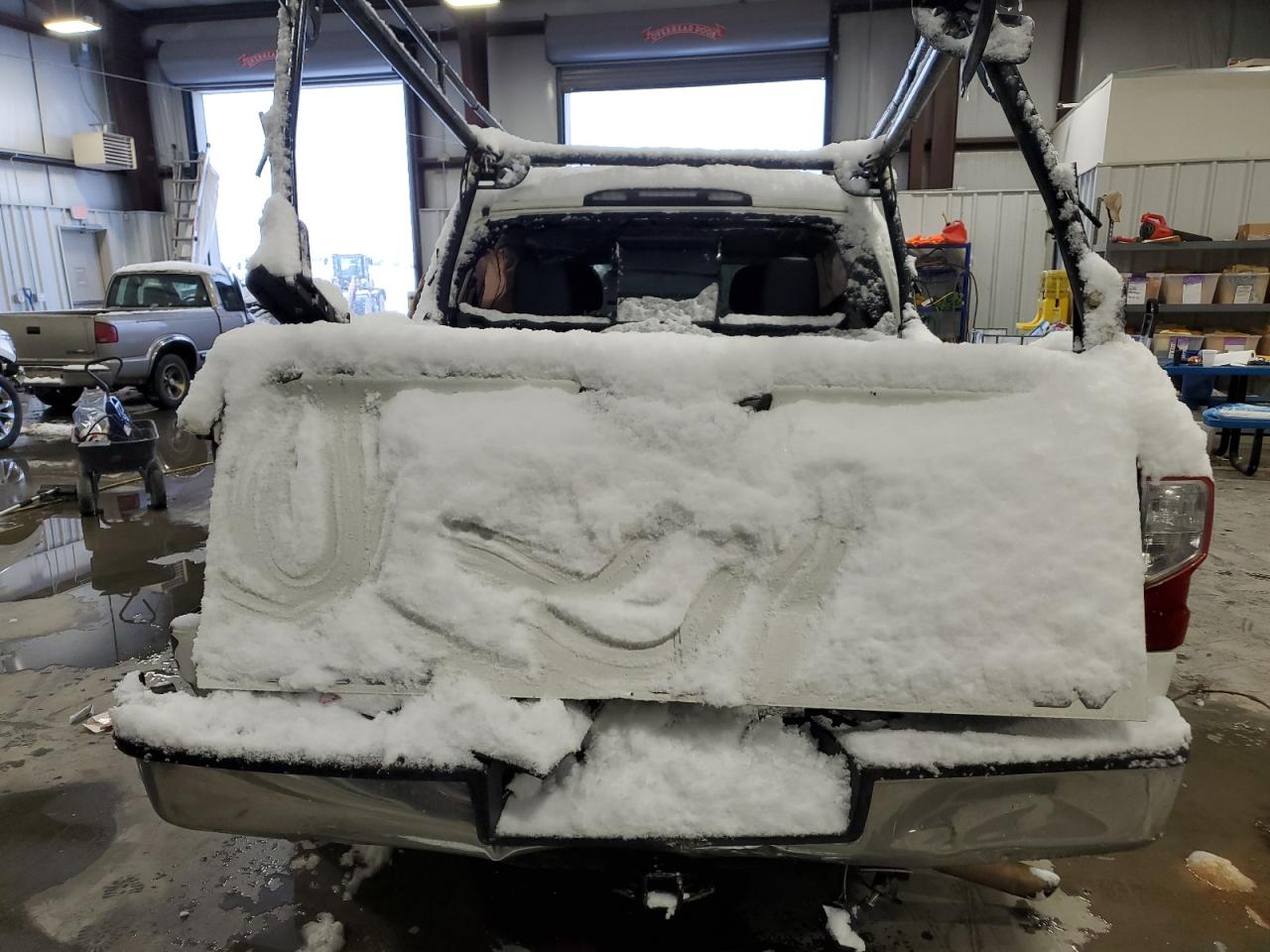 2017 Nissan Titan VIN 1N6AA1EK8HN549801 Copart auction photo, all over damage thumbnail 6