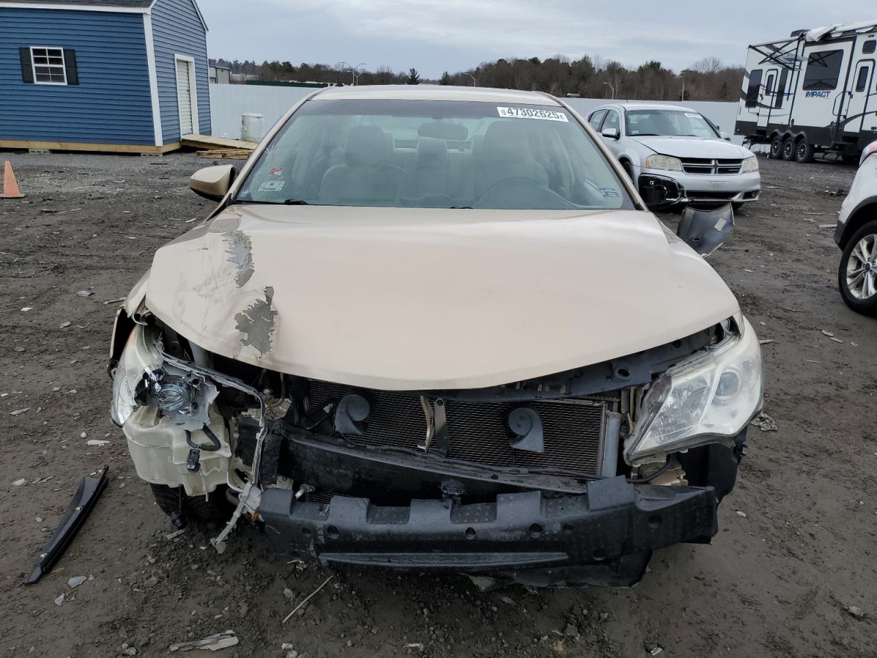 2012 Toyota Camry VIN 4T1BF1FK2CU117416 Copart auction photo, front end / rear end damage thumbnail 5