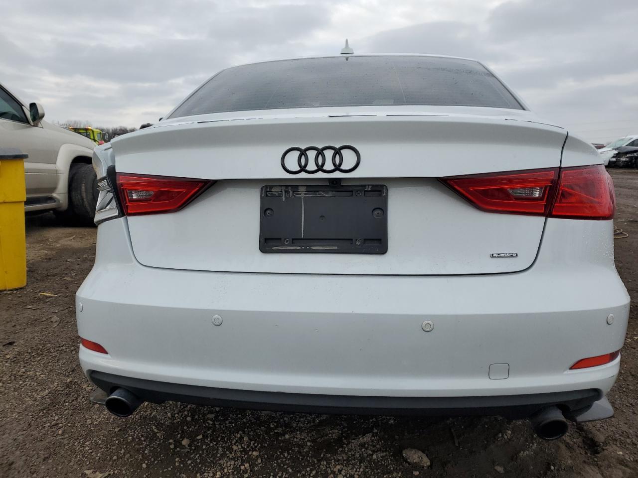 2015 Audi A3 VIN WAUEFGFF7F1003146 Copart auction photo, rear end / side damage thumbnail 6
