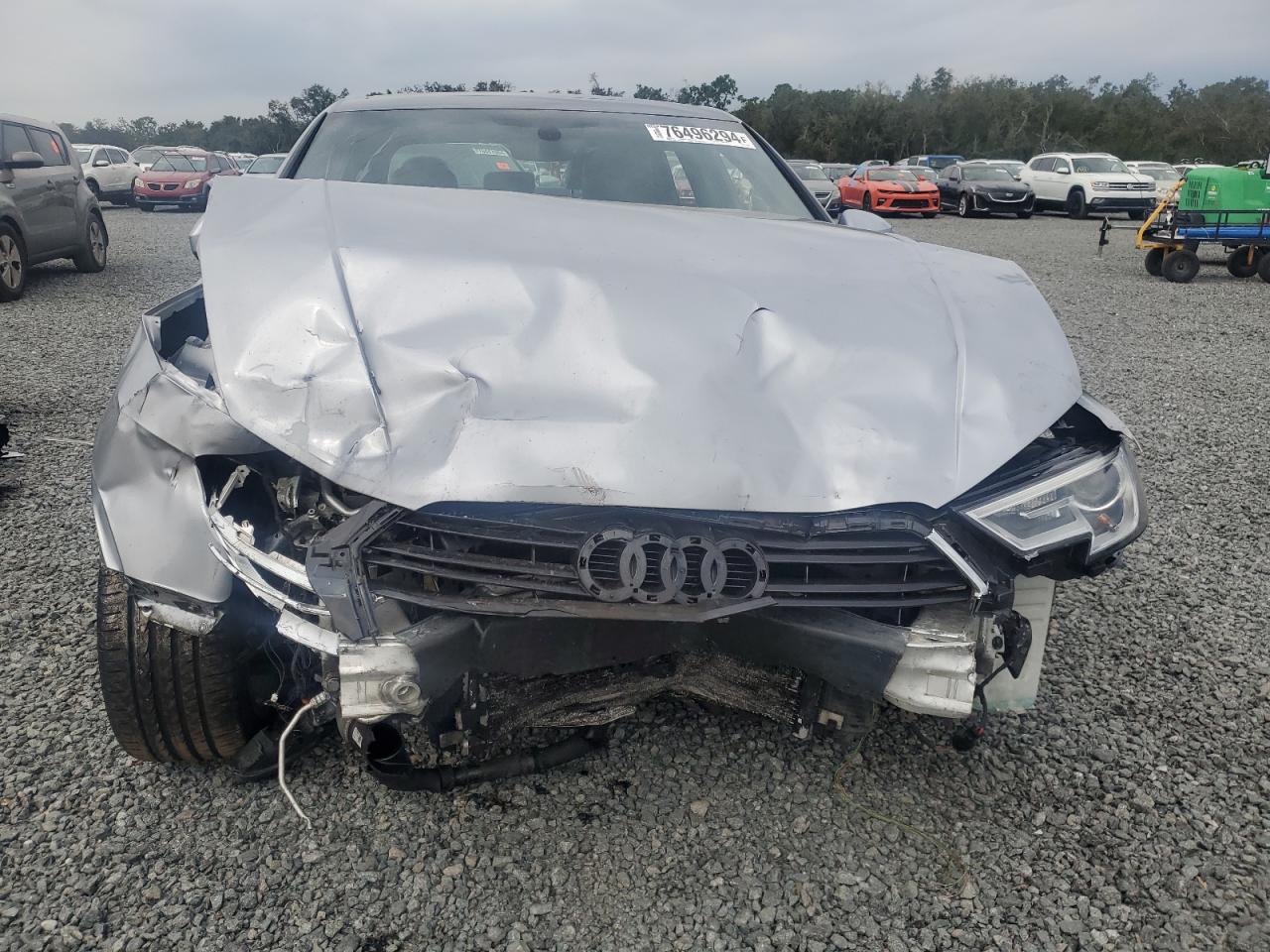 2017 Audi A3 VIN WAUJ8GFF7H1028785 Copart auction photo, all over damage thumbnail 5