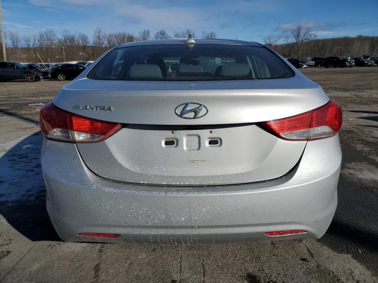 2013 Hyundai Elantra VIN KMHDH4AE7DU816970 Copart auction photo, front end / minor dent/scratches damage thumbnail 6