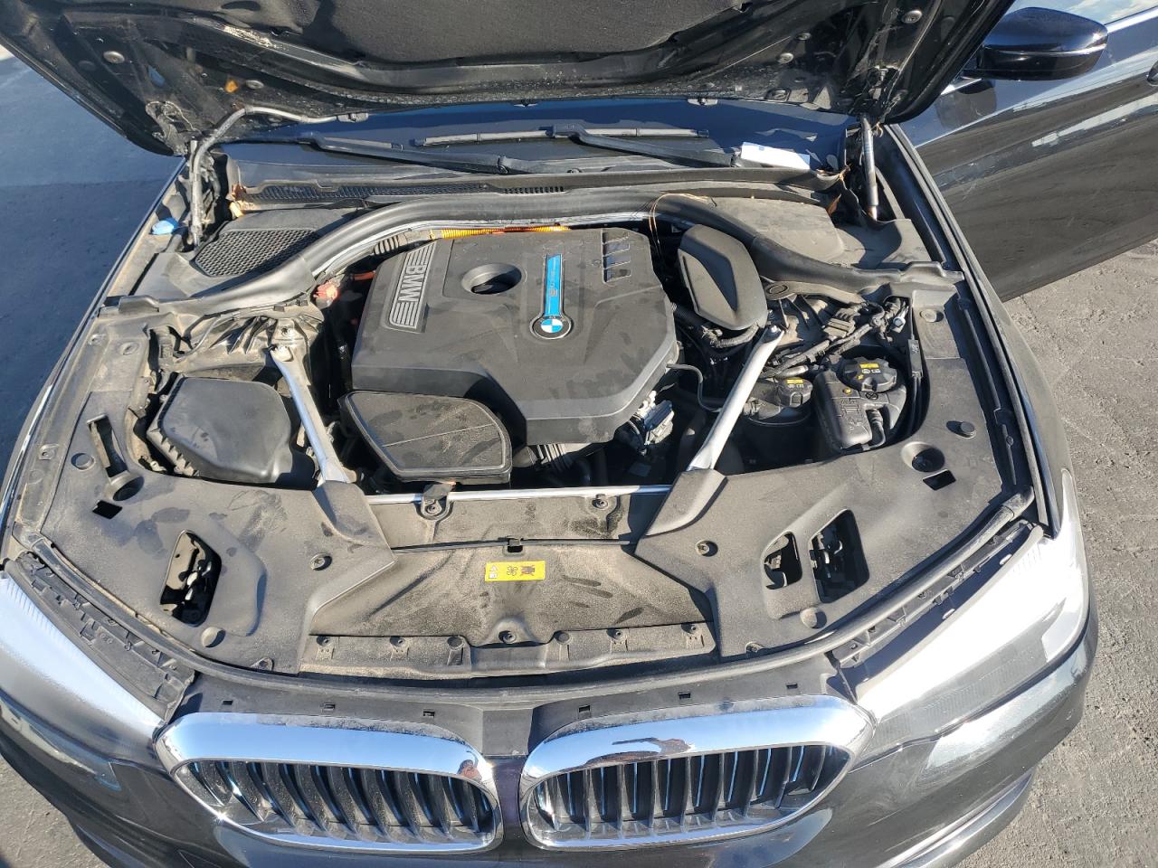 2019 BMW 5er VIN WBAJA9C57KB389186 Copart auction photo, rear end damage thumbnail 13