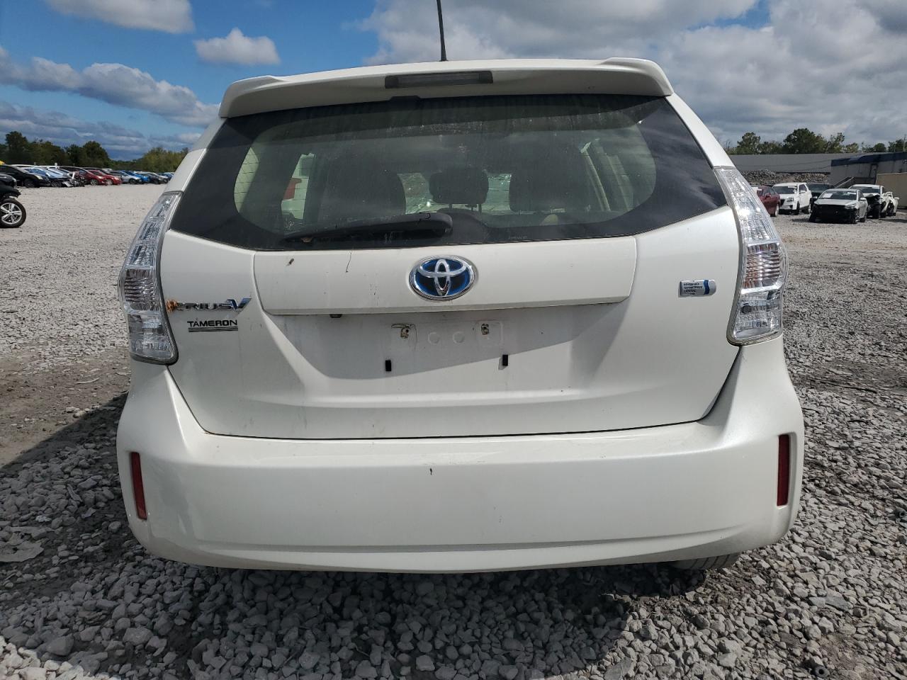 2013 Toyota Prius VIN JTDZN3EU6D3186900 Copart auction photo, front end / undercarriage damage thumbnail 6