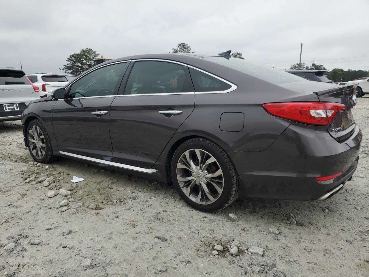2015 Hyundai Sonata VIN 5NPE34ABXFH239605 Copart auction photo, all over damage thumbnail 2