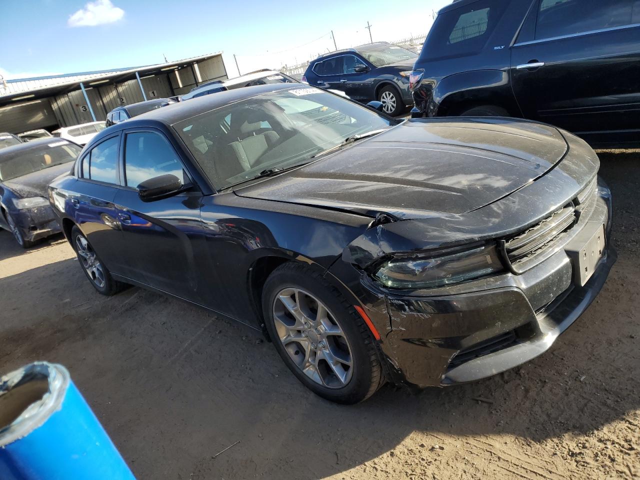 2016 Dodge Charger VIN 2C3CDXJG3GH333499 Copart auction photo, side damage thumbnail 4