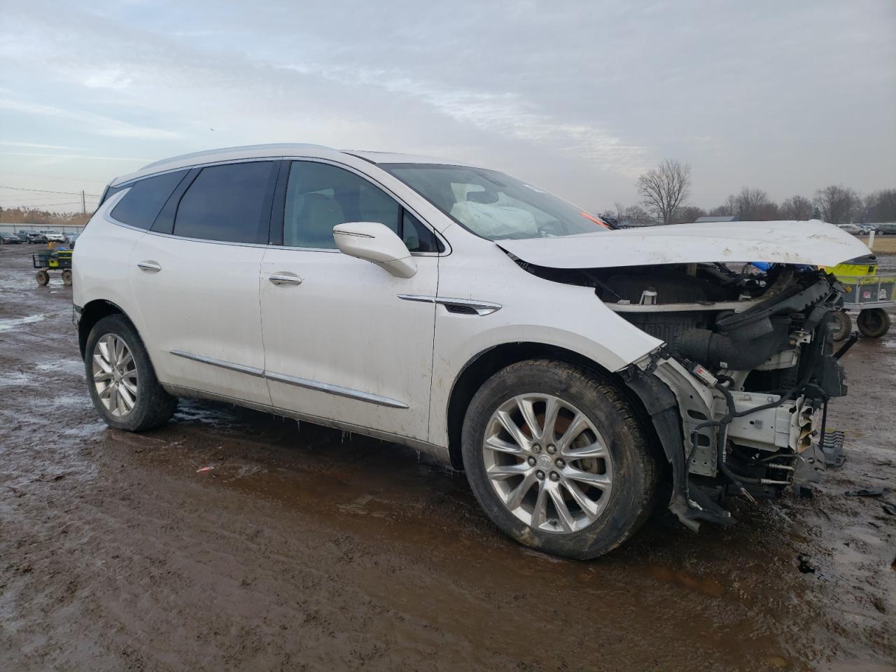 2018 Buick Enclave VIN 5GAEVBKW9JJ122535 Copart auction photo, front end / rear end damage thumbnail 4