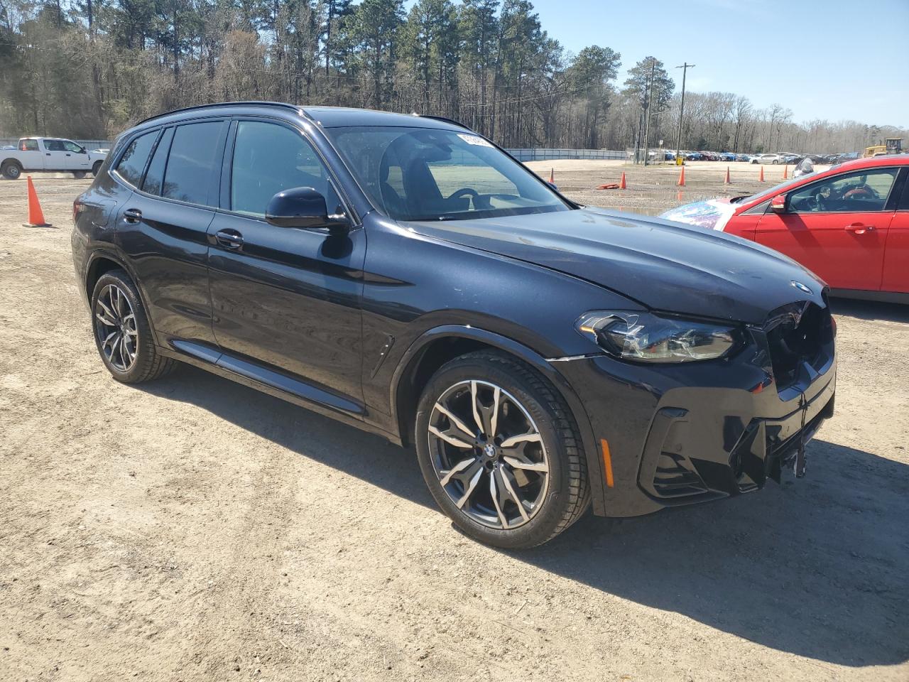 2022 BMW X3 VIN 5UX43DP0XN9K61482 Copart auction photo, front end damage thumbnail 4
